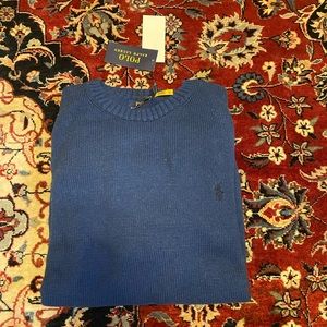 Polo Ralph Lauren - Men’s LG Navy Sweater- New w/Tags